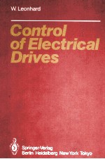 <em>CONTROL</em> OF ELECTRICAL DRIVES