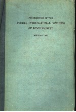 PROCEED<em>IN</em>GS <em>OF</em> THE FOURTH <em>IN</em>TERNATIONAL CONGRESS <em>OF</em> BIOCHEMISTRY <em>VOLUME</em> Ⅰ