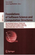 <em>Lecture</em> <em>Notes</em> <em>in</em> <em>Computer</em> <em>Science</em> 3921 Foundations <em>of</em> S<em>of</em>tware <em>Science</em> <em>and</em> Computation Structures 9t
