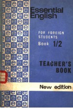 ESSENTI<em>A</em>L ENGLISH  <em>FOR</em> <em>FOR</em>EIGN <em>STUDENTS</em>  BOOK 1-2