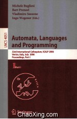 <em>Lecture</em> <em>Notes</em> <em>in</em> <em>Computer</em> <em>Science</em> 4051 Au<em>to</em>mata