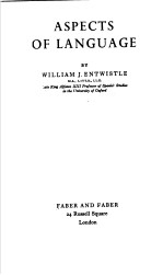 ASPECTS <em>OF</em> <em>LANGUAGE</em>
