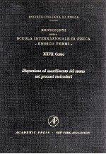 Italian Physical Society Proceedings Of The International School Of <em>Physics</em> Course XXVII Dispersion 