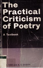 The Pra<em>c</em>ti<em>c</em>al <em>C</em>riti<em>c</em>ism of Poetry A Text<em>b</em>ook