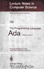 Lecture Notes in Computer Science 106 <em>The</em> Programming <em>Language</em> Ada