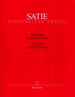 3 Morceaux en <em>for</em>me de Poire <em>for</em> Piano Duet fur Klavier zu vier Handen a quatre mains BA10809