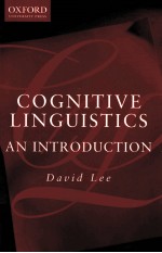 COGNITIVE LINGUISTICS AN <em>INTRODUCTION</em>