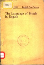 <em>THE</em> <em>LANGUAGE</em> <em>OF</em> HOTELS IN ENGLISH