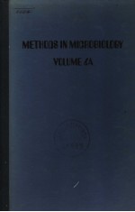 METHODS <em>IN</em> MICROBIOLOGY  <em>VOLUME</em> 6A