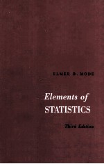 Elements <em>of</em> Statistics Third <em>Edition</em>