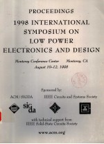 1998 INTERNATIONAL SYMPOSIUM ON LOW POWER <em>ELECTRONICS</em> AND DESIGN