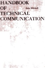 <em>Handbook</em> Of Technical Communication