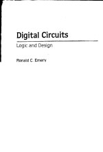 DIGITAL CIRCUITS  <em>LOGIC</em> AND DESIGN