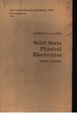 SOLID STATE PHYSICAL <em>ELECTRONICS</em>  THIRD EDITION