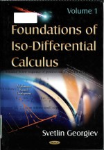 Foundations <em>of</em> iso-differential calculus <em>Volume</em> 1