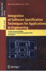 Lecture Notes in Computer Science 3147 Integration of <em>Software</em> Specification Techniques <em>for</em> Applicat