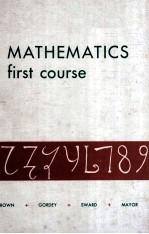 <em>Mathematics</em> First Course