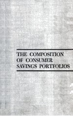 The Composition <em>of</em> Consumer Savings Portfolios
