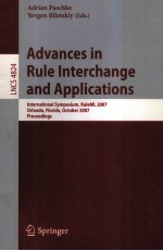 Lecture Note<em>s</em> in Computer <em>S</em>cience 4824 Advance<em>s</em> in Rule Interchange and Application<em>s</em> International <em>S</em>