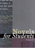 Novels <em>for</em> <em>Students</em> Presenting <em>A</em>n<em>a</em>lysis