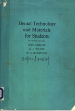 DENTAL TECHNOLOGY AND MATERIALS FOR STUDENTS SEVENTH <em>EDITION</em> JOHN OSBORNE