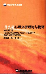 什么是心理分析理论与批评