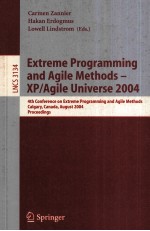 Lecture Notes in Computer <em>Science</em> 3134 Extreme Programming and Agile Methods-XP/Agile Universe 2004 