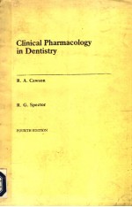 CLINIC<em>A</em>L PH<em>A</em><em>R</em>M<em>A</em>COLOGY IN DENTIST<em>R</em>Y FOU<em>R</em>TH EDITION