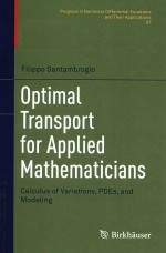 Optimal transport <em>for</em> applied mathematicians calculus <em>of</em> variations