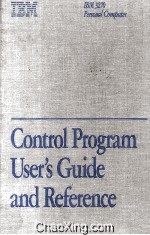 IBM 3270 Per<em>s</em>onal Computer Control Program U<em>s</em>er'<em>s</em> <em>Guide</em> and <em>Reference</em>