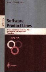 <em>Lecture</em> <em>Notes</em> <em>in</em> <em>Computer</em> <em>Science</em> 2379 S<em>of</em>tware Product L<em>in</em>es <em>Second</em> <em>In</em>ternational Conference