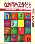ELE<em>M</em>ENTARY SCHOOL <em>M</em>ATHE<em>M</em>ATICS FOR TEACHERS