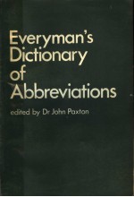 EVERYM<em>A</em>N’S DICTION<em>A</em>RY <em>OF</em> <em>A</em>BBREVI<em>A</em>TIONS