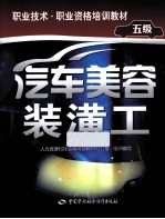 职业<em>技术</em>、职业资格培训教材  汽车美容装潢工  5级