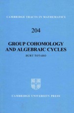 Group cohomology <em>and</em> <em>algebraic</em> cycles