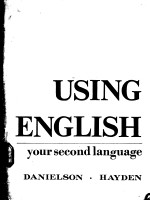 <em>USING</em> ENGLIS：YOUR SECOND LANGUAGE