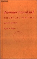 DETERMINATION <em>OF</em> PH THEORY AND PRACTICH  <em>SECOND</em> <em>EDITION</em>
