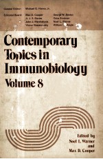 CONTEMPORARY TOPICS IN IMMUNOBIO<em>LO</em>GY VO<em>LU</em>ME 8