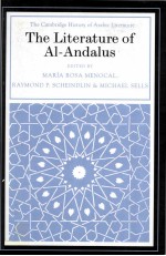 <em>The</em> <em>Cambridge</em> History <em>of</em> Arabic Literature <em>The</em> Literature <em>of</em> Al-Andalus