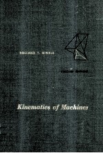 Kinematics <em>of</em> Machines <em>Second</em> <em>Edition</em>
