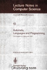 <em>Lecture</em> <em>Notes</em> <em>in</em> <em>Computer</em> <em>science</em> & Automata languages <em>and</em> programm<em>in</em>g