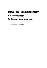 DIGITAL ELECTRONICS <em>AND</em> INTRODUCTION TO <em>THEORY</em> <em>AND</em> <em>PRACTICE</em>