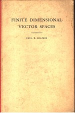 FINITE DIMENSION<em>A</em>L VECTOR S<em>P</em><em>A</em>CES