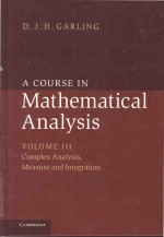 <em>A</em> course <em>in</em> m<em>a</em>them<em>a</em>tic<em>a</em>l <em>a</em>n<em>a</em>lysis <em>Volume</em> III: Complex <em>A</em>n<em>a</em>lysis