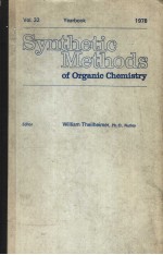 SYNTHETIC <em>METHODS</em> <em>OF</em> ORGANIC CHEMISTRY VOL.32 YEARBOOK 1978
