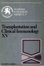 transplantation <em>and</em> clinical immunology <em>volume</em> xv immunosuppression