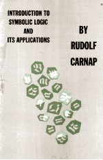 Introduction to Symbolic <em>Logic</em> And Its Applications