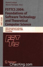 <em>Lecture</em> <em>Notes</em> <em>in</em> <em>Computer</em> <em>Science</em> 3328 FSTTCS 2004:Foundations <em>of</em> S<em>of</em>tware Technology <em>and</em> Theoretica