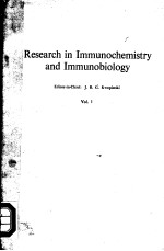<em>RESEARCH</em> <em>IN</em> IMMUNOCHEMISTRY <em>AND</em> IMMUNOBIOLOGY VOL. 1