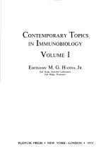 CONTE<em>M</em>PORARY TOPICS IN I<em>M</em><em>M</em>UNO<em>G</em>IOLO<em>G</em>Y  VOLU<em>M</em>E 1